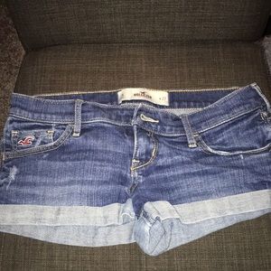 Hollister Dark Wash Shorts